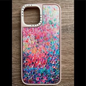 Casetify IPhone 12 Max case- pink